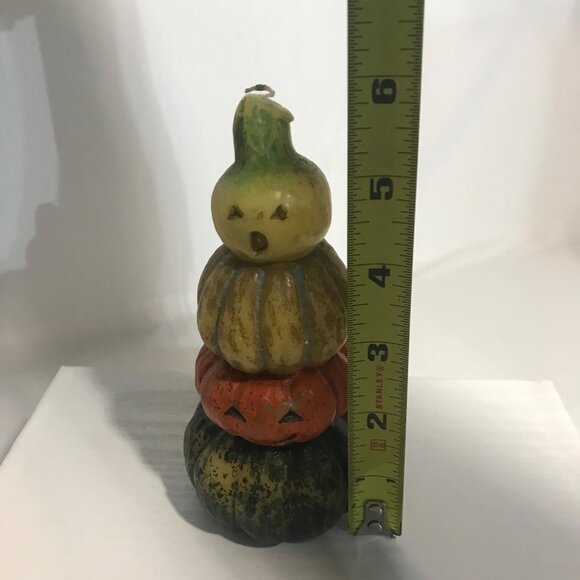 Vintage Halloween Ghords, Pumpkin & Ghost Candle Set - Picture 7 of 16